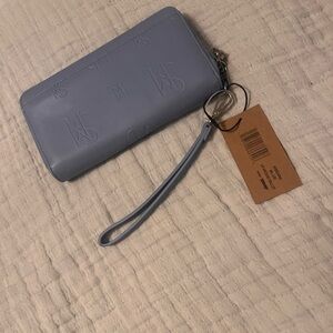 Steve Madden Light Blue Wristlet Wallet